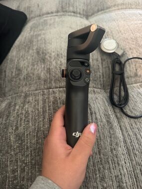 DJI Handheld Gimbal Stabilizer — Black with Orange Accent